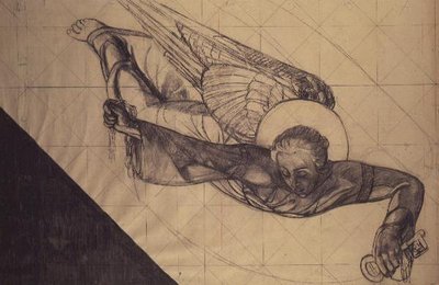 Un ángel con llaves, 1925 de Valentine Reyre